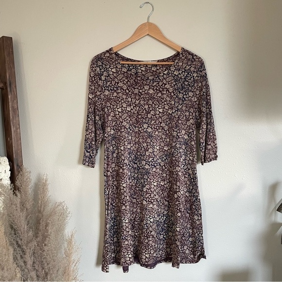 Peruvian Connection | Eloise Dress, Long Sleeve, Jersey Knit, Large - Picture 2 of 13